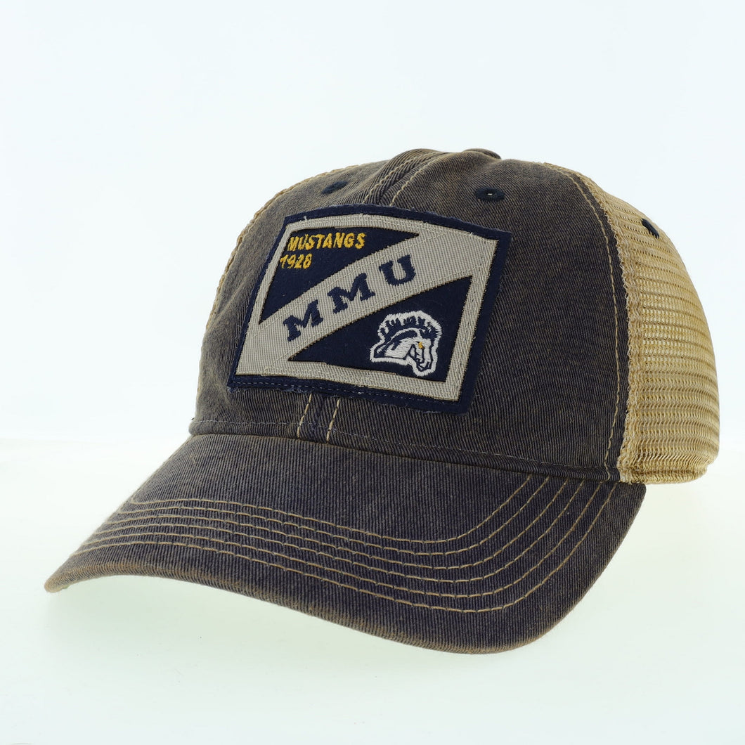 Old Favorite Trucker Snapback Cap, Navy