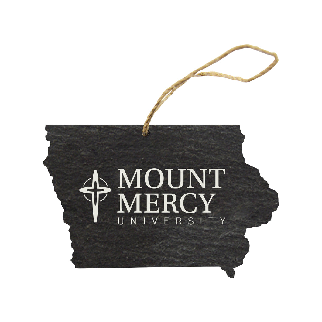 State Shaped Slate Ornaments