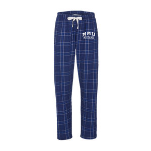 Haley Flannel Pant, Navy Field Day