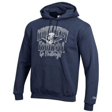 Retro Football Hood | Navy