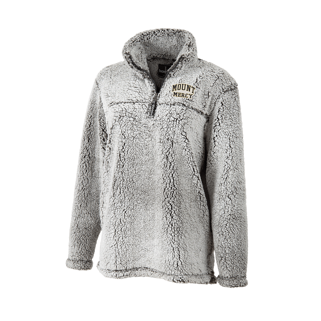 Women's Sherpa 1/4 Zip Pullover, Frosty Grey (F22)