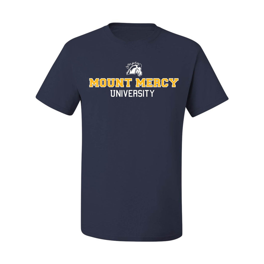Blended Tee w/Dawson Graphic, Navy