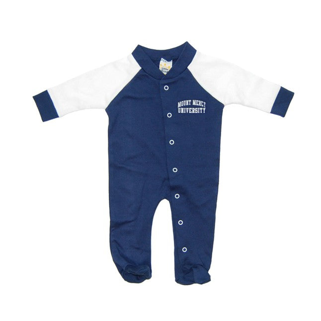 Little Kings Footed Snap Cotton Romper